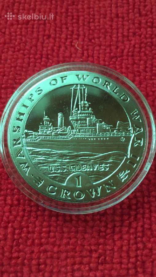 Moneta Gibraltar 1993m. 1 krona, ci-ni