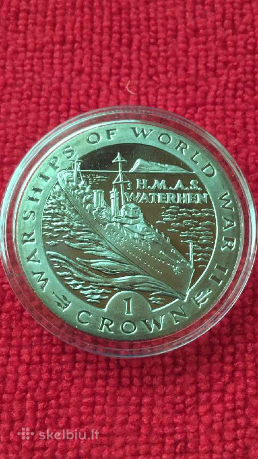 Moneta Gibraltar 1993m. 1 krona, ci-ni