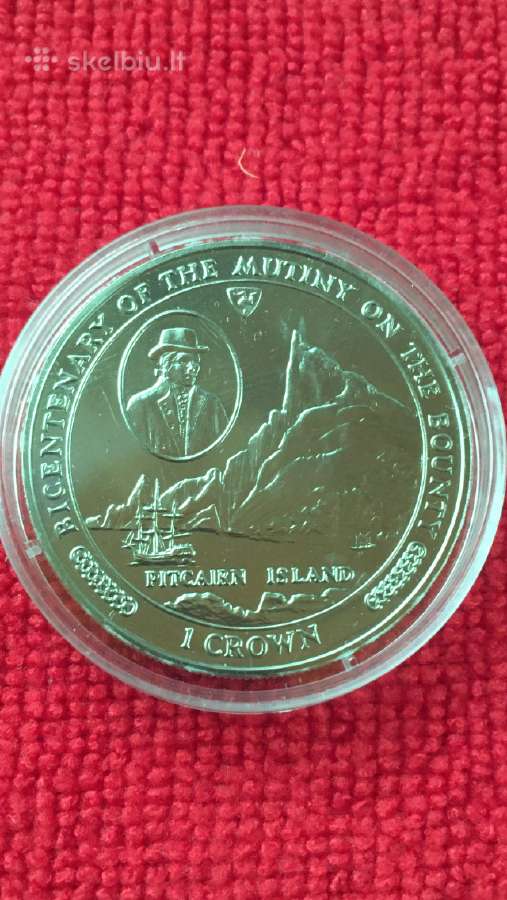 Moneta Isle of man 1989m. 1 krona, cu-ni