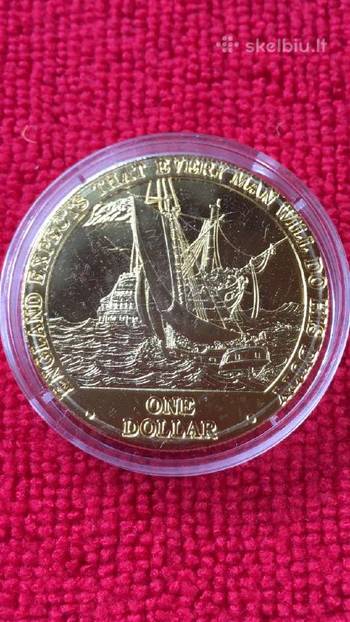 Moneta Cook i. 2007m. 1 dollar, cu-ni