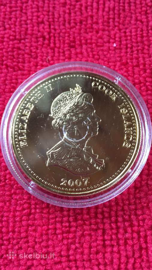 Moneta Cook i. 2007m. 1 dollar, cu-ni - nuotraukos Nr. 2