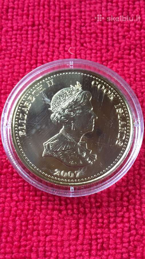 Moneta Cook i. 2007m. 1 dollar, cu-ni - nuotraukos Nr. 2