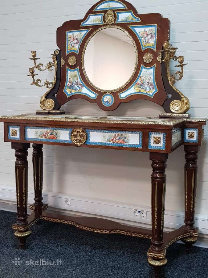 Senovine Konsole Sevres stilius . - nuotraukos Nr. 5