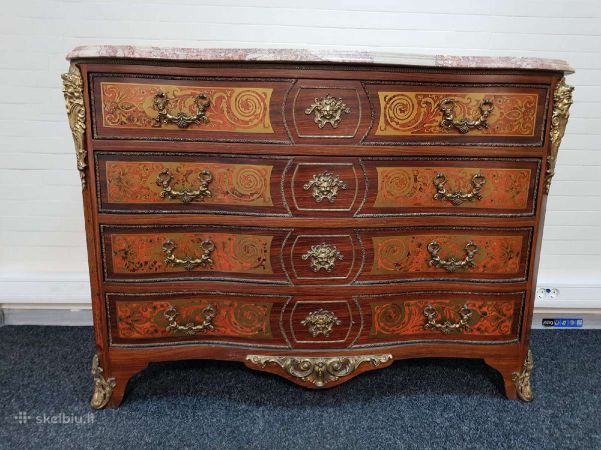 Prabangi senovinę komodą Boulle stilius - nuotraukos Nr. 3