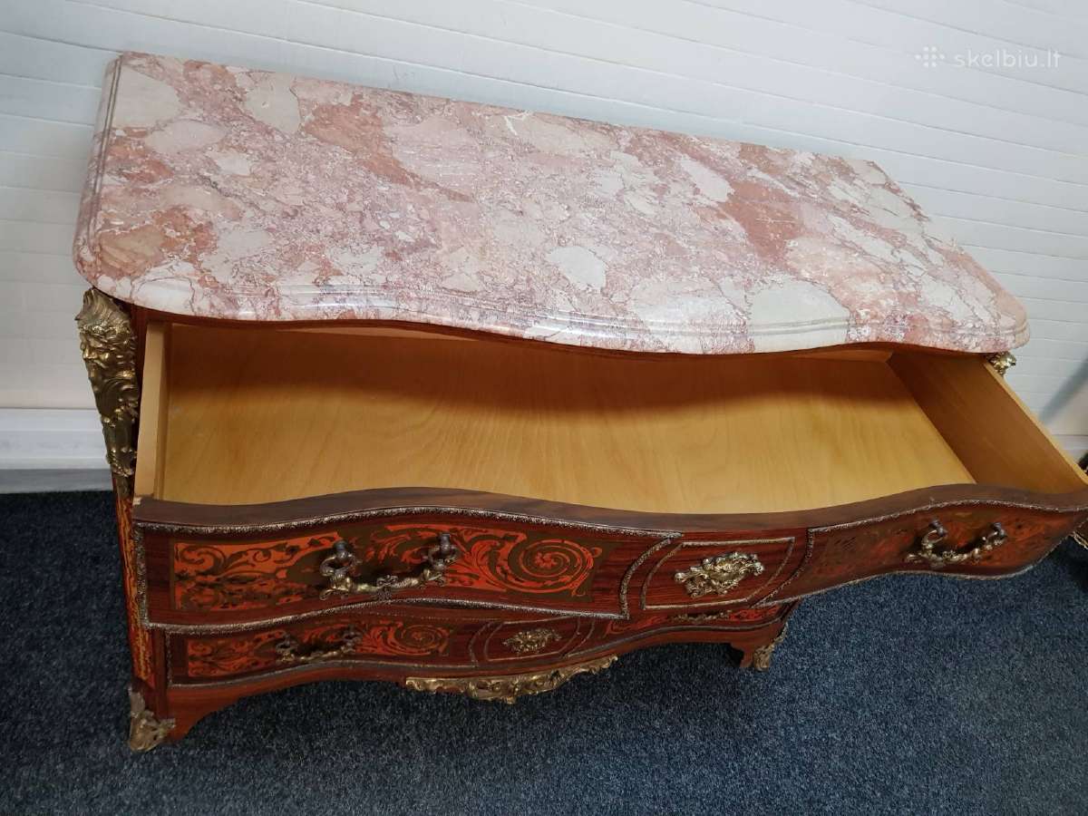 Prabangi senovinę komodą Boulle stilius - nuotraukos Nr. 9