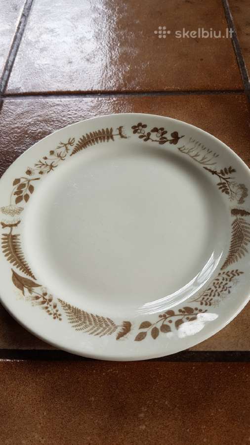 Kolekcijinės lekštės,kaulinio porceleno - nuotraukos Nr. 2