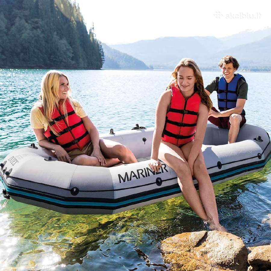 Pripučiami 3-lovų Intex Mariner 3 valtis rinkinys - nuotraukos Nr. 9