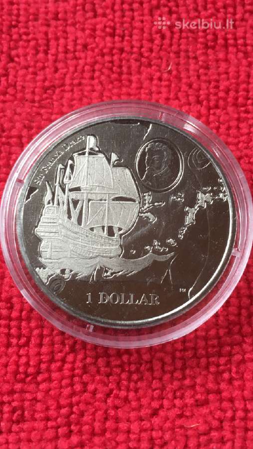 Moneta B. virgin i. 2015m. 1 dollar, cu-ni
