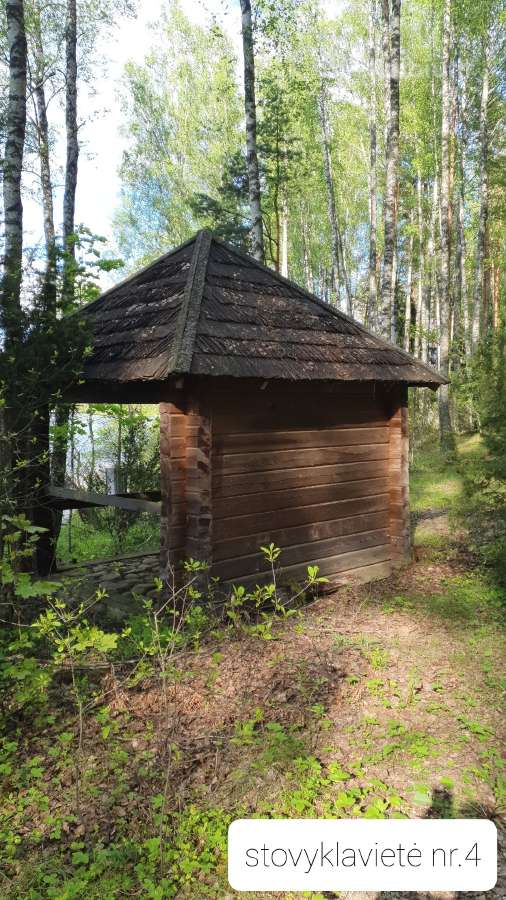 Poilsis su palapinėm prie ežero - nuotraukos Nr. 4