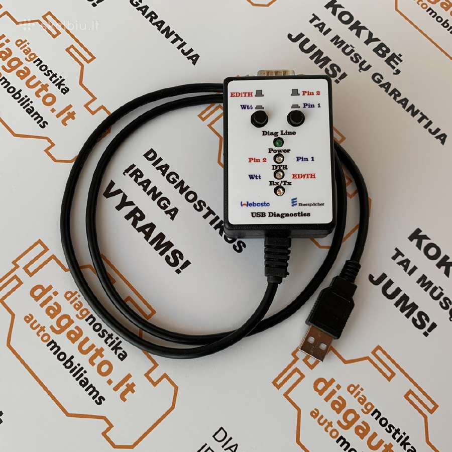 Webasto & Eberspacher Įranga + Hydronic