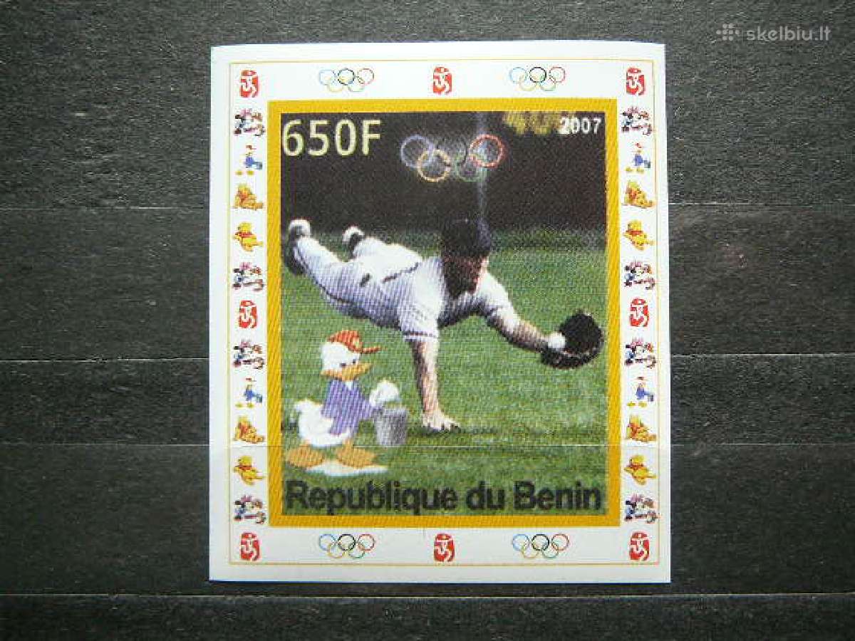 Olimpines Beninas 2007 mnh bnn79