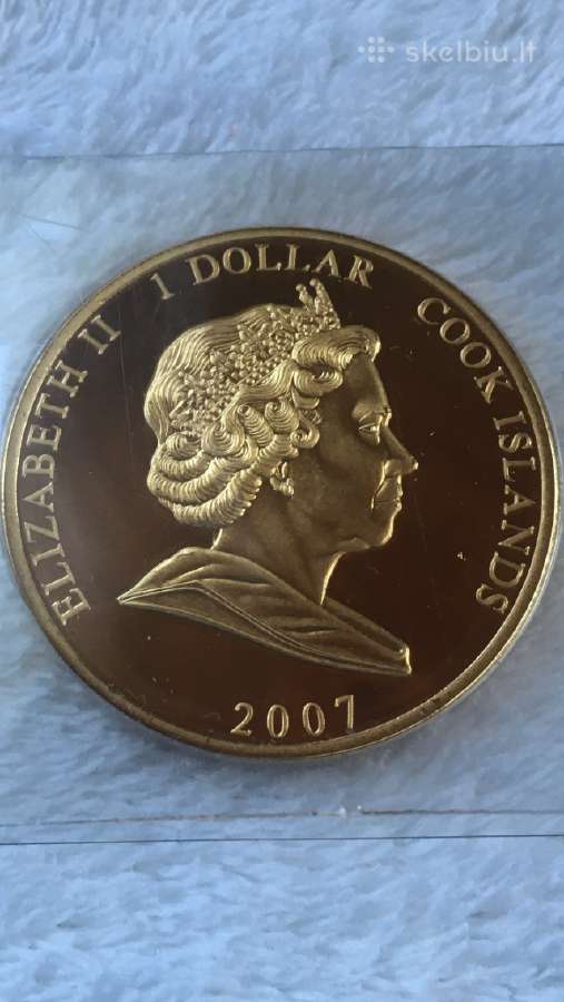 Moneta Cook i. 2007m. 1 dollar, cu-ni - nuotraukos Nr. 2