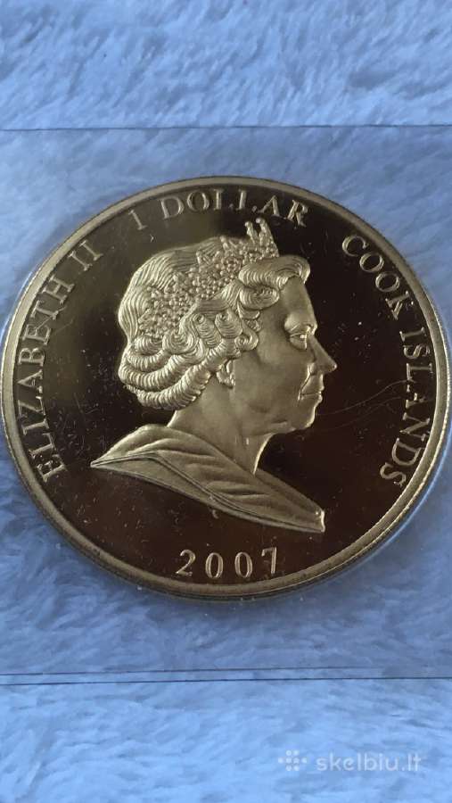 Moneta Cook i. 2007m. 1 dollar, cu-ni - nuotraukos Nr. 2