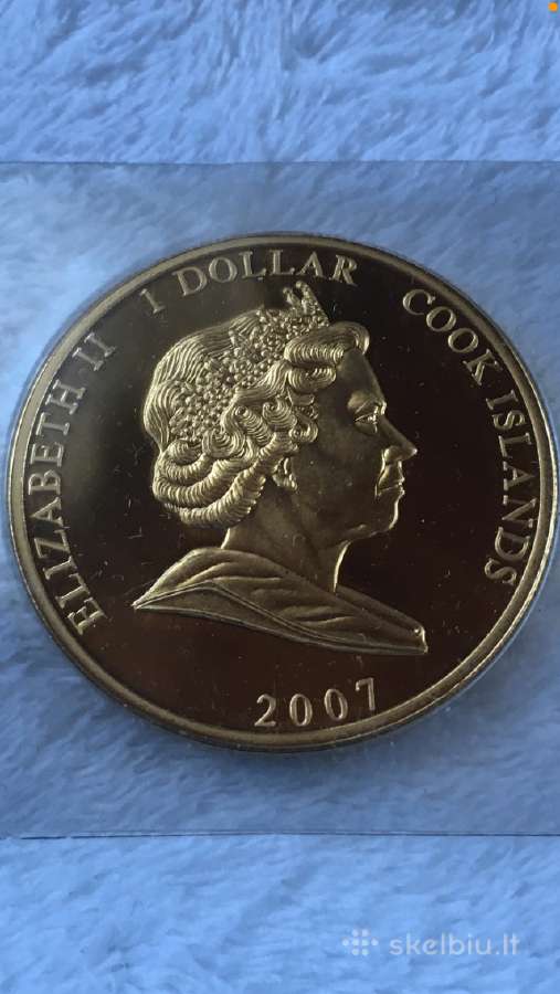 Moneta Cook i. 2007m. 1 dollar, cu-ni - nuotraukos Nr. 2