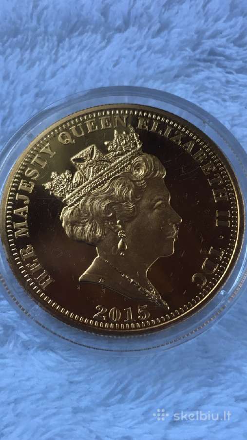 Moneta Tdc 2015m. 1 krona, cu-ni - nuotraukos Nr. 2