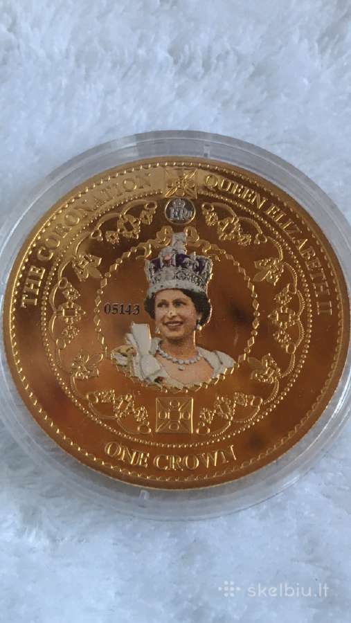 Moneta Tdc 2015m. 1 krona, cu-ni