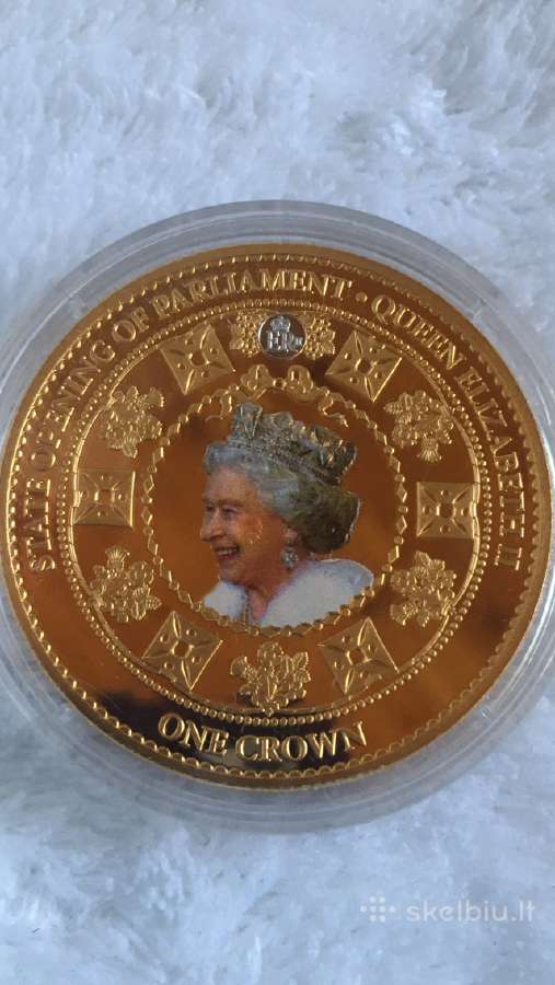 Moneta Tdc 2015m. 1 krona, cu-ni