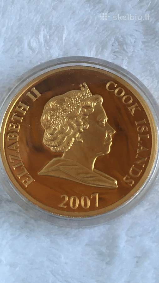 Moneta Cook i. 2007m. 1 dollar, cu-ni - nuotraukos Nr. 2