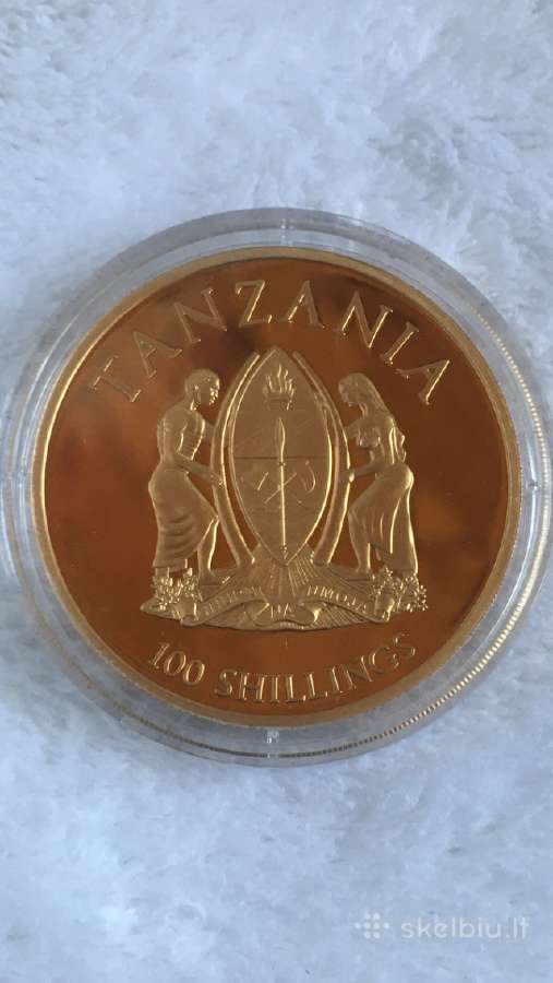 Moneta Tanzania 2017m. 100 shillings, cu-ni - nuotraukos Nr. 2