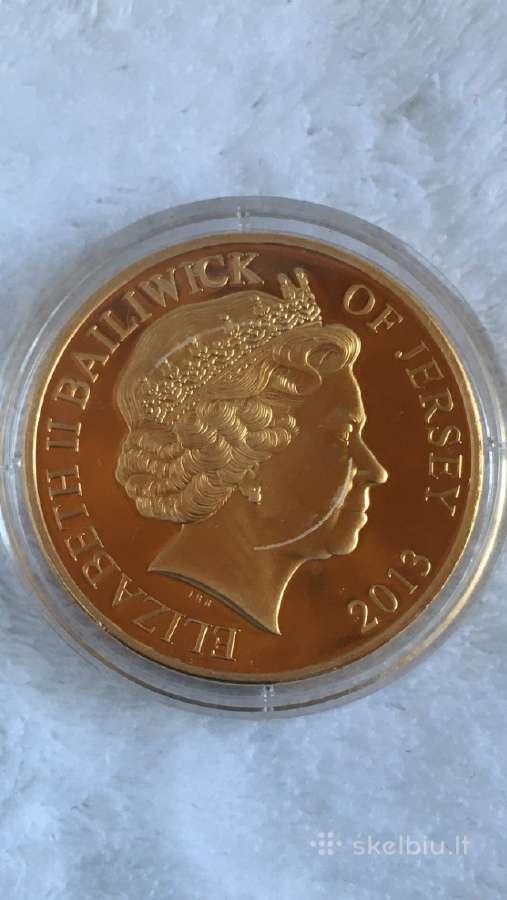 Moneta Jersey 2013m. 50 pence, ci-ni - nuotraukos Nr. 2