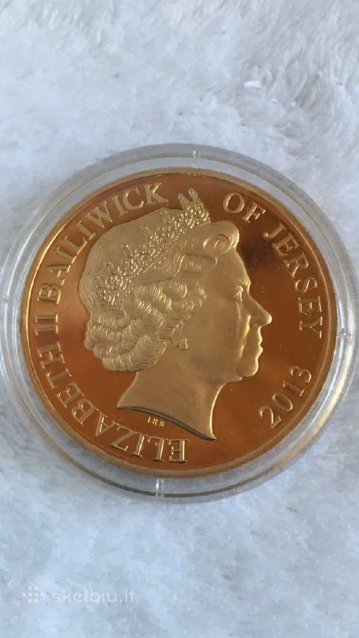 Moneta Jersey 2013m. 50 pence, ci-ni - nuotraukos Nr. 2