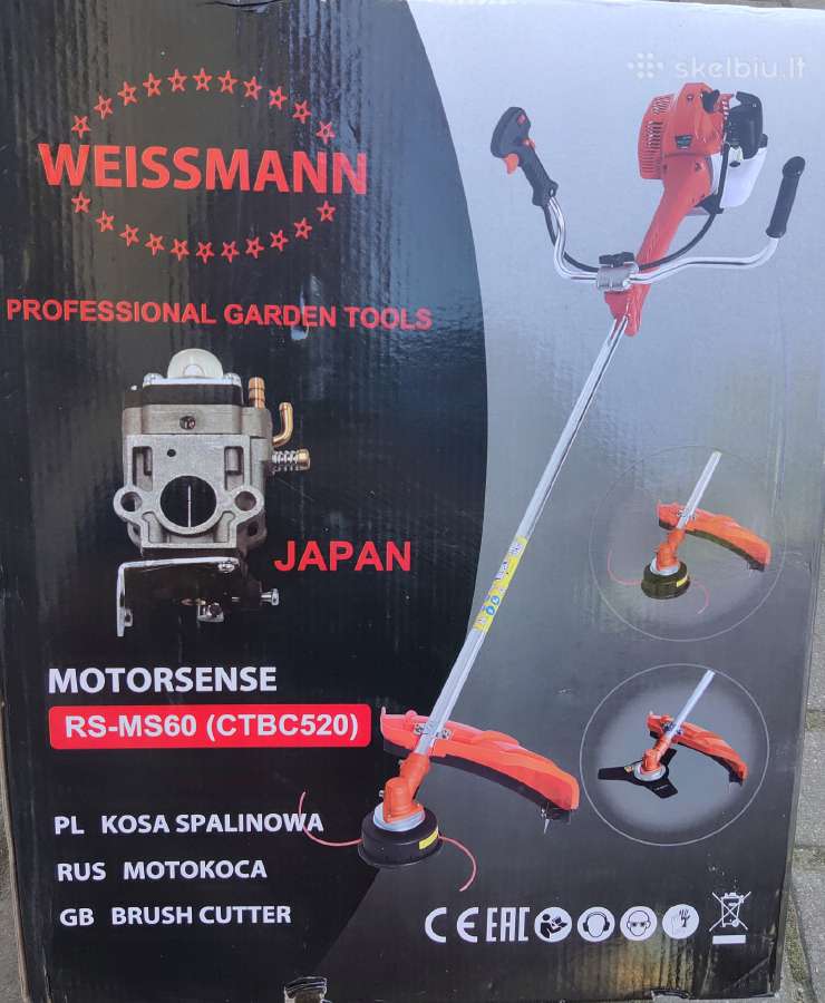 Trimeriai Demon Rq 580 žolepjovė vejapjovė ir kiti - nuotraukos Nr. 12