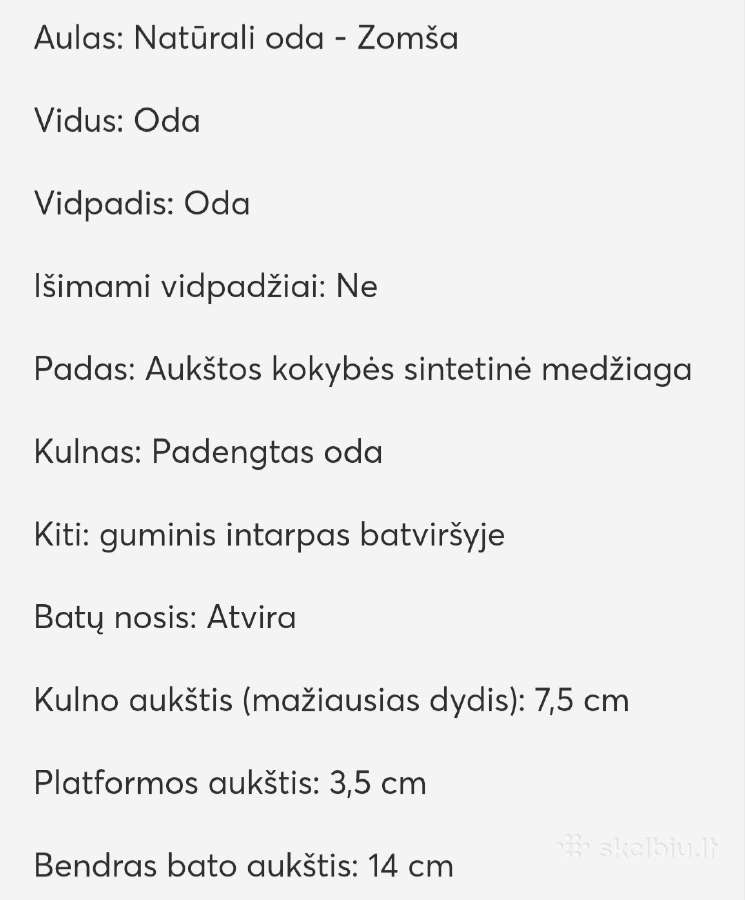 Verstos odos basutes - nuotraukos Nr. 7