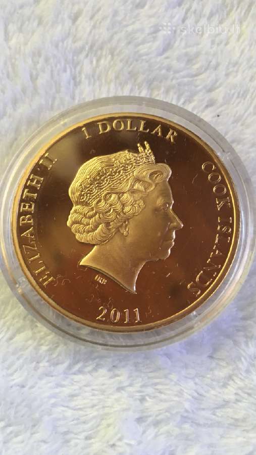Moneta Cook i. 2011m. 1 dollar, cu-ni - nuotraukos Nr. 2