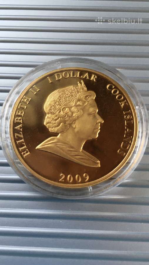 Moneta Cook i. 2009m. 1 dollar, cu-ni - nuotraukos Nr. 2