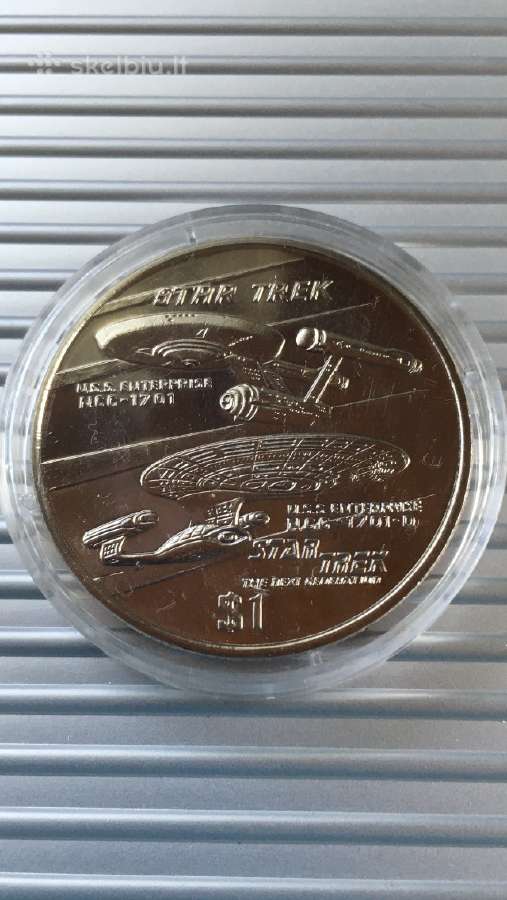 Moneta Liberia 1996m. 1 dollar, cu-ni