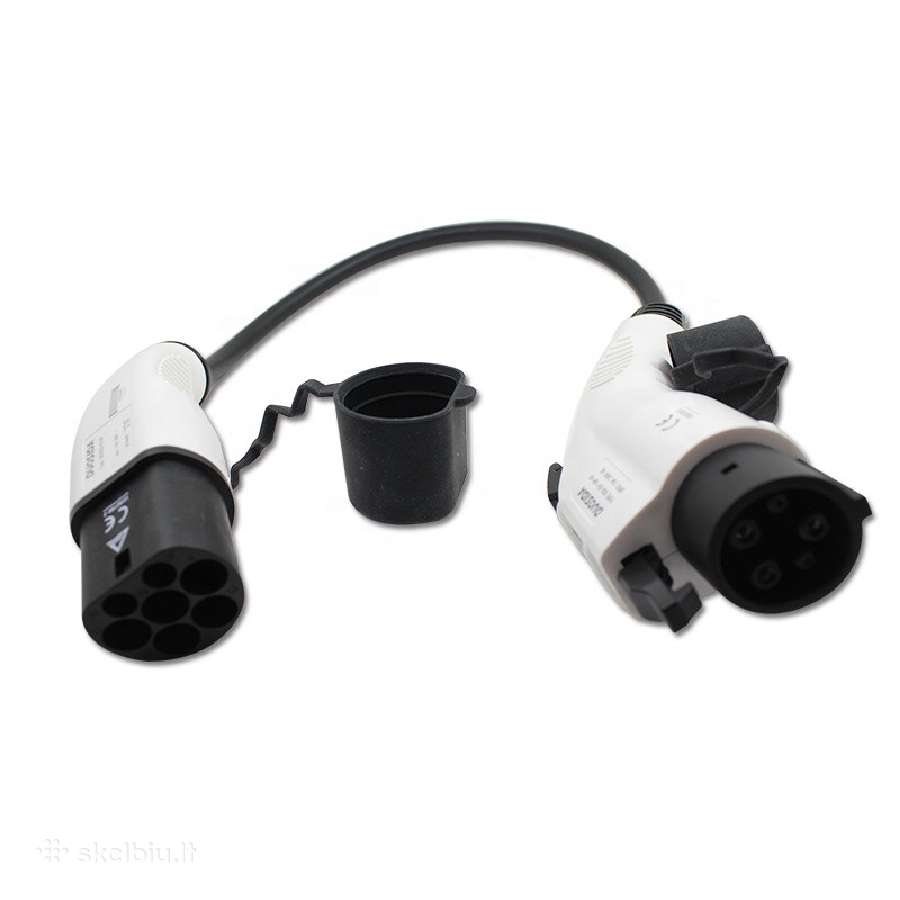 Elektromobilio adapteris Type 1 Type 2 ev adapter