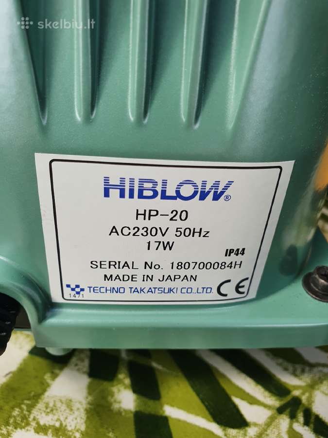 Orapūtes Hiblow tvenkiniams - nuotraukos Nr. 2