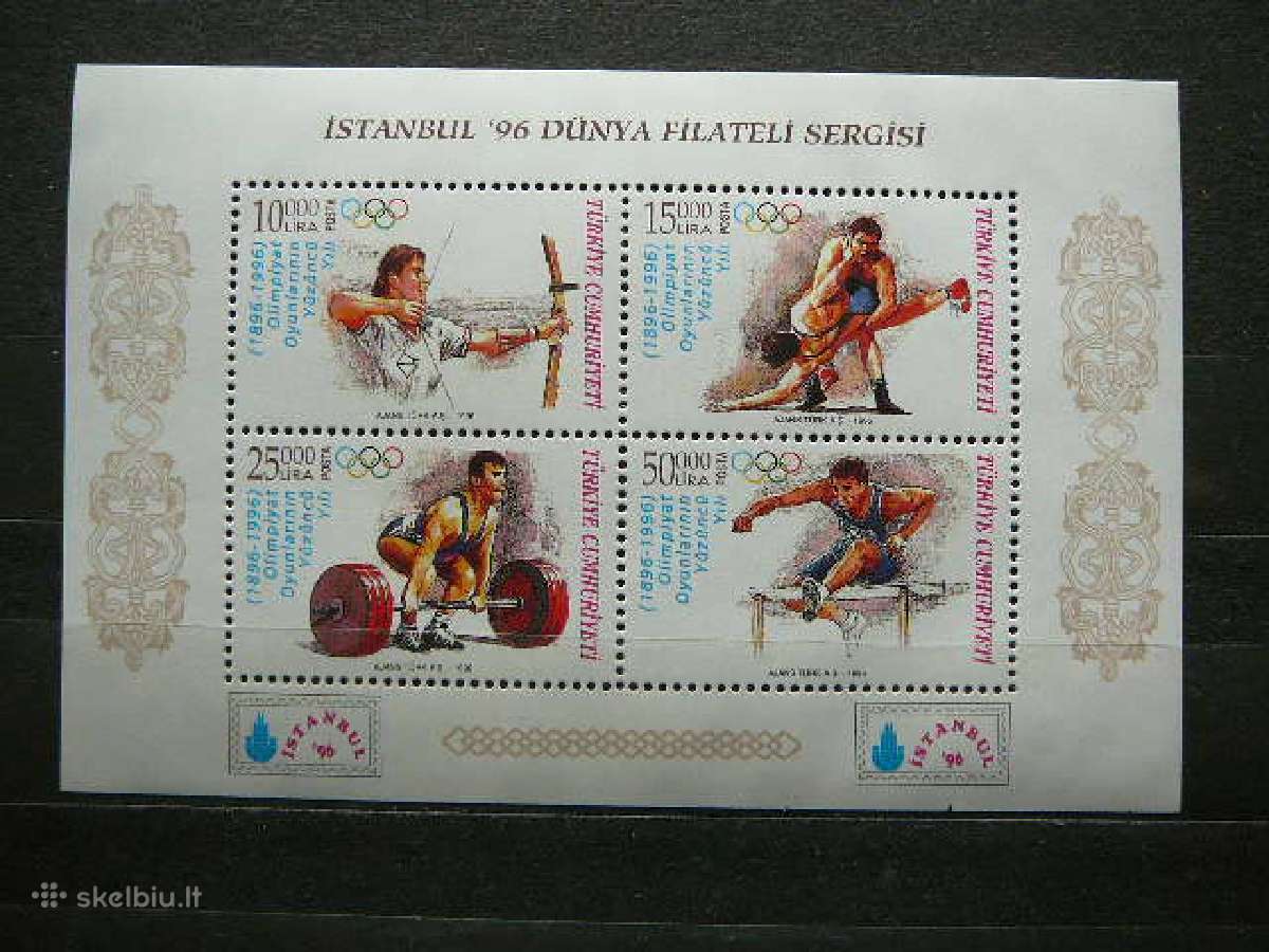 Olimpines Turkija Mnh tkt3085s