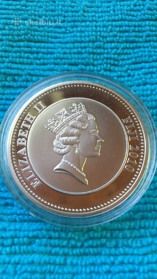 Moneta Fiji 2010m. 1 dollar, cu-ni - nuotraukos Nr. 2