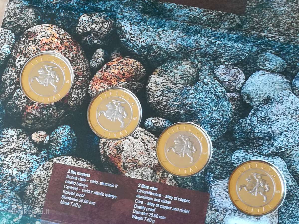 2013 m litų rinkinys Gamtos ir žmogaus kūriniams - nuotraukos Nr. 4
