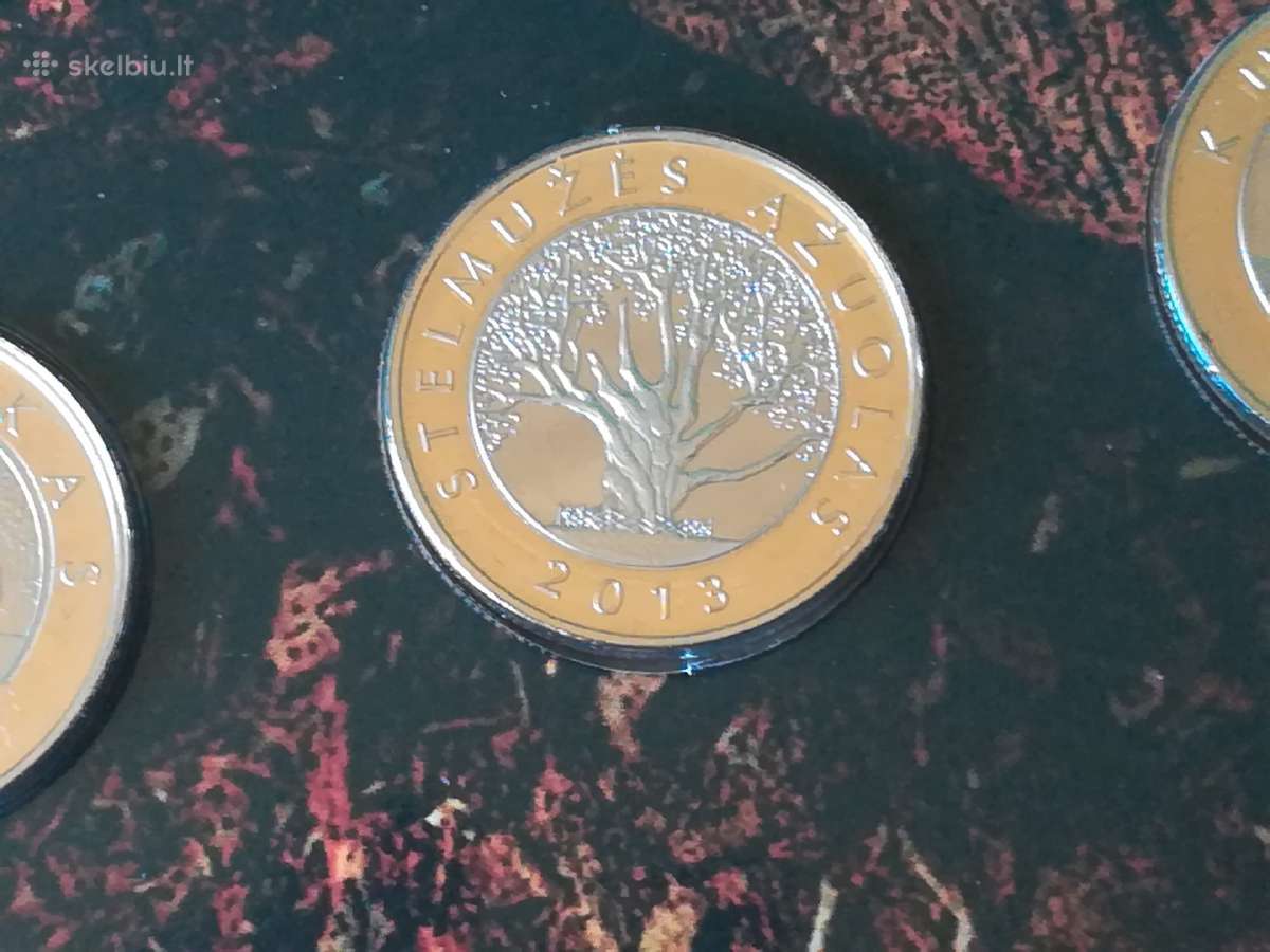 2013 m litų rinkinys Gamtos ir žmogaus kūriniams - nuotraukos Nr. 9