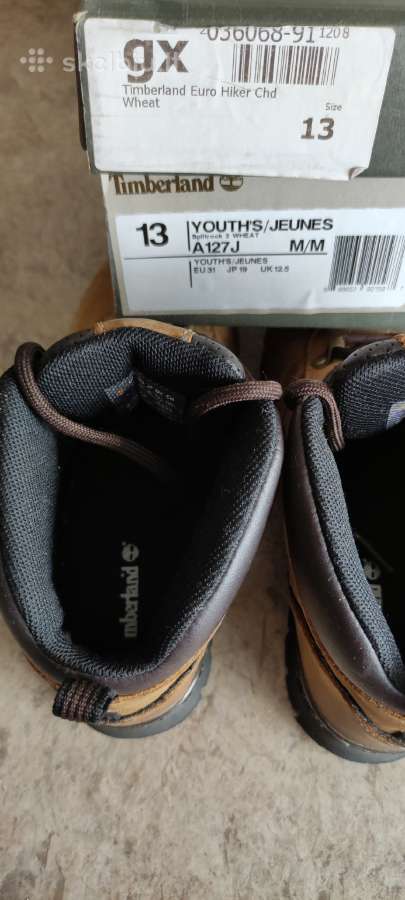 Timberland batai 31d. - nuotraukos Nr. 3