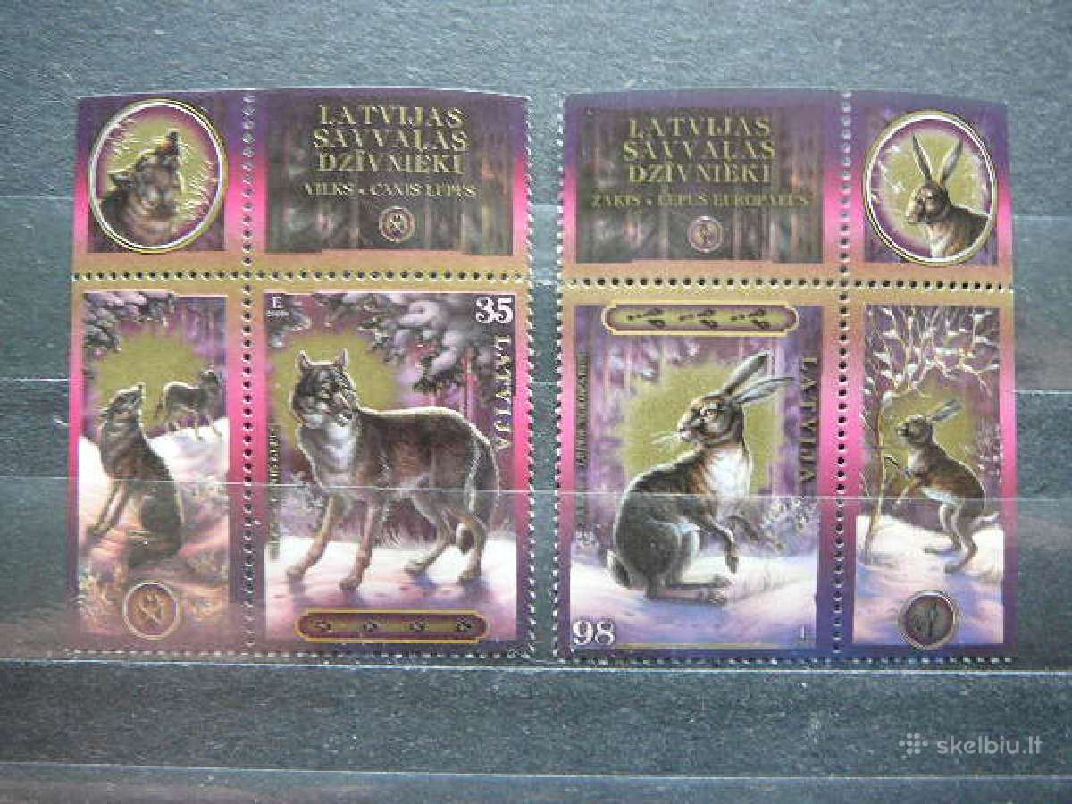 Latvija 2009 Kiskiai Vilkai Mnh llt769s