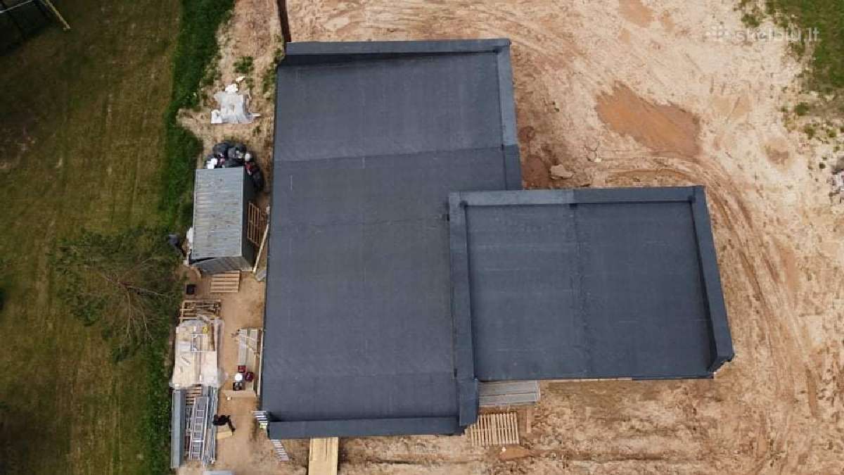 Plokščių stogų dengimas,epdm danga - nuotraukos Nr. 17