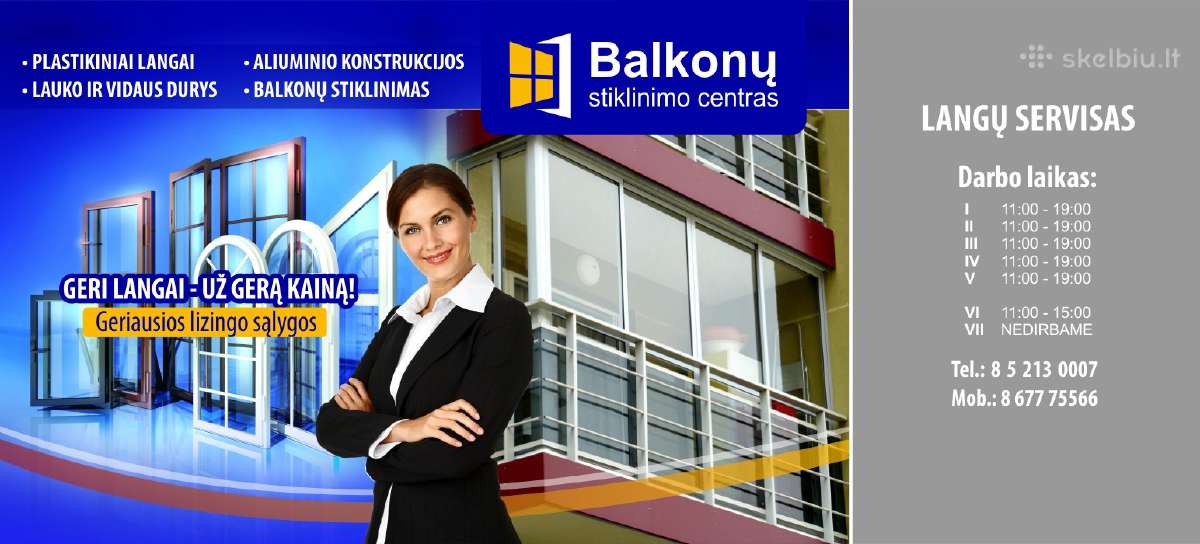 MB "Balkonų stiklinimo centras" - nuotraukos Nr. 4