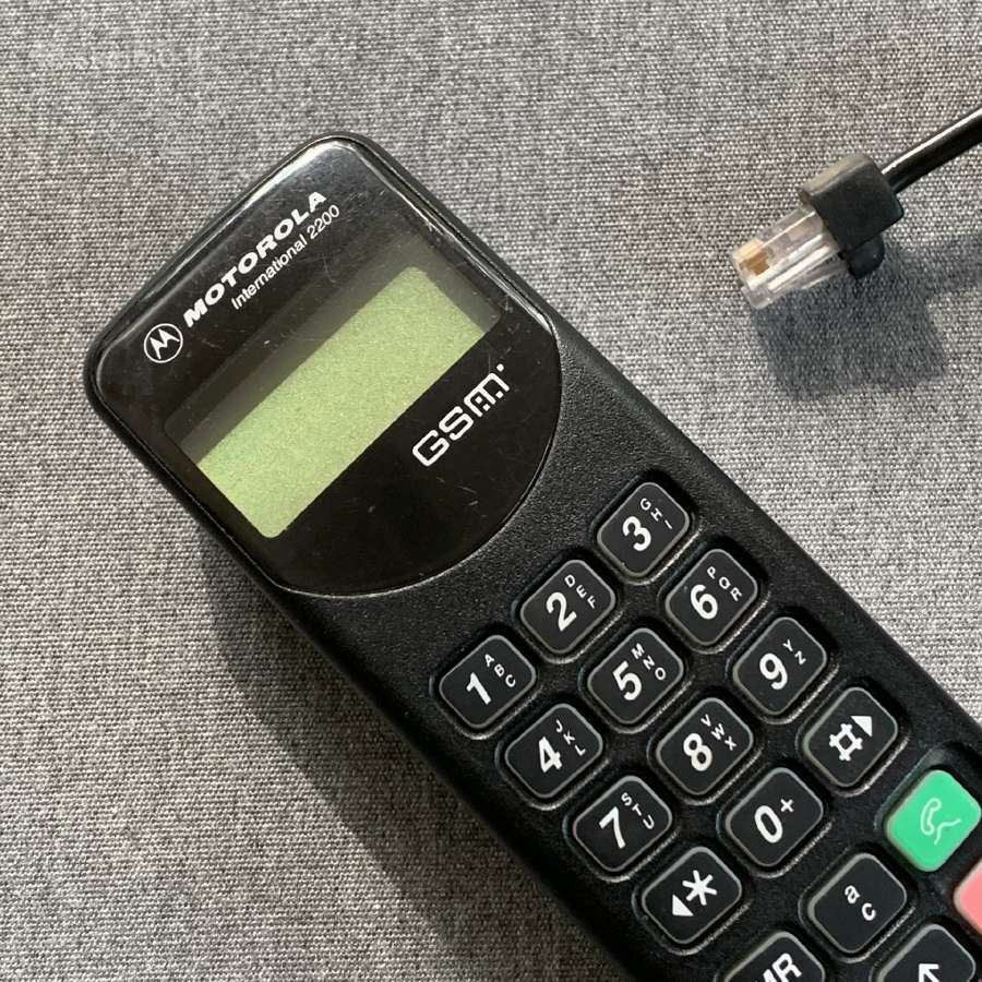 Auto telefono Motorola International 2200 ragelis - nuotraukos Nr. 2