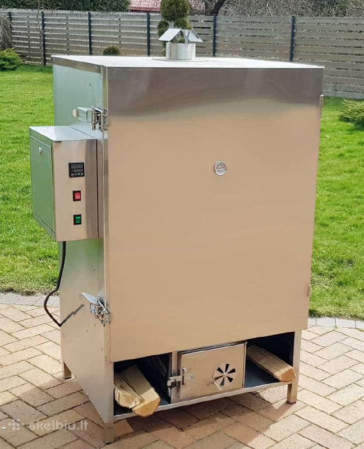 Rūkykla 500l Pro Inox Su Automatika Iš Nerūdijanči