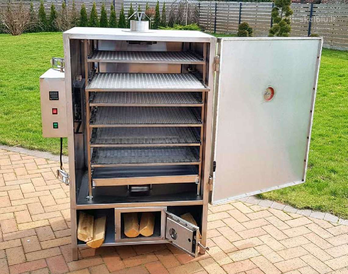 Rūkykla 500l Pro Inox Su Automatika Iš Nerūdijanči - nuotraukos Nr. 3