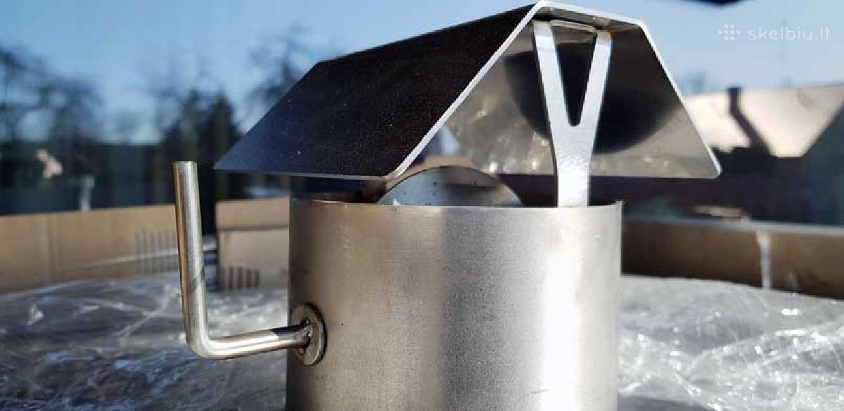 Rūkykla 500l Pro Inox Su Automatika Iš Nerūdijanči - nuotraukos Nr. 6