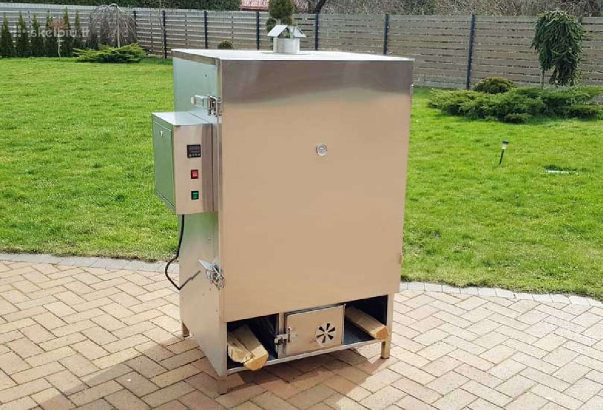 Rūkykla 500l Pro Inox Su Automatika Iš Nerūdijanči - nuotraukos Nr. 8