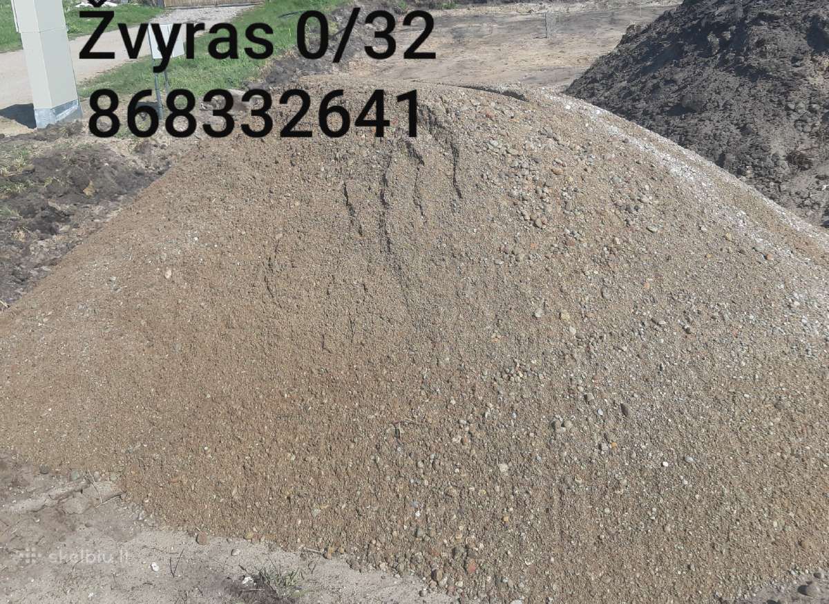 Karjerinė Produkcija Žvyras -Skalda- Juodžemis-akm - nuotraukos Nr. 4
