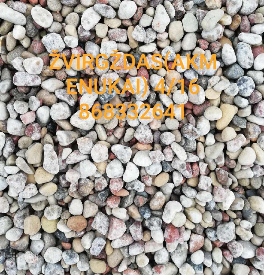 Karjerinė Produkcija Žvyras -Skalda- Juodžemis-akm - nuotraukos Nr. 8