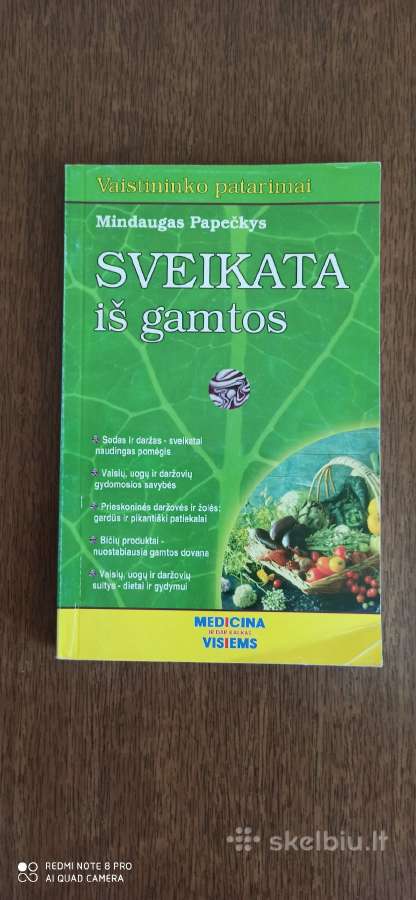 Parduodu knygute"sveikata is gamtos"