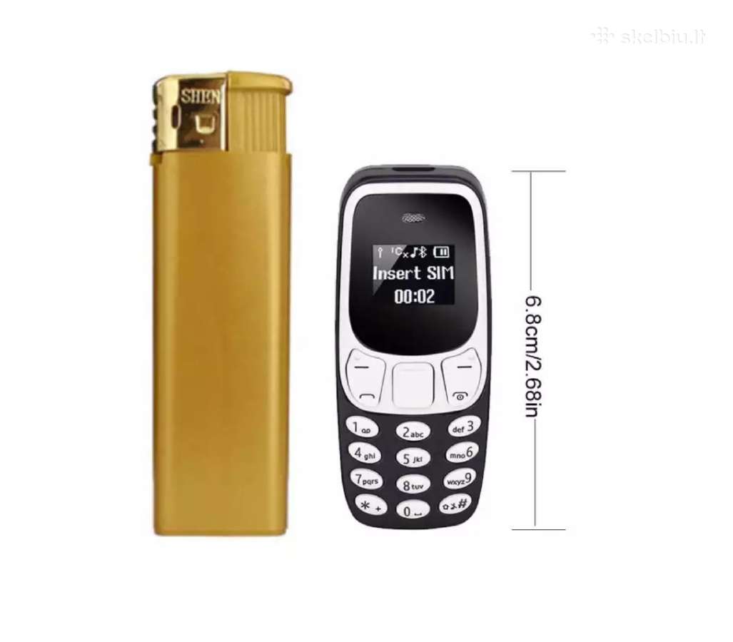 Mažiausi telefonai Lietuvoje 3310 mini - nuotraukos Nr. 2