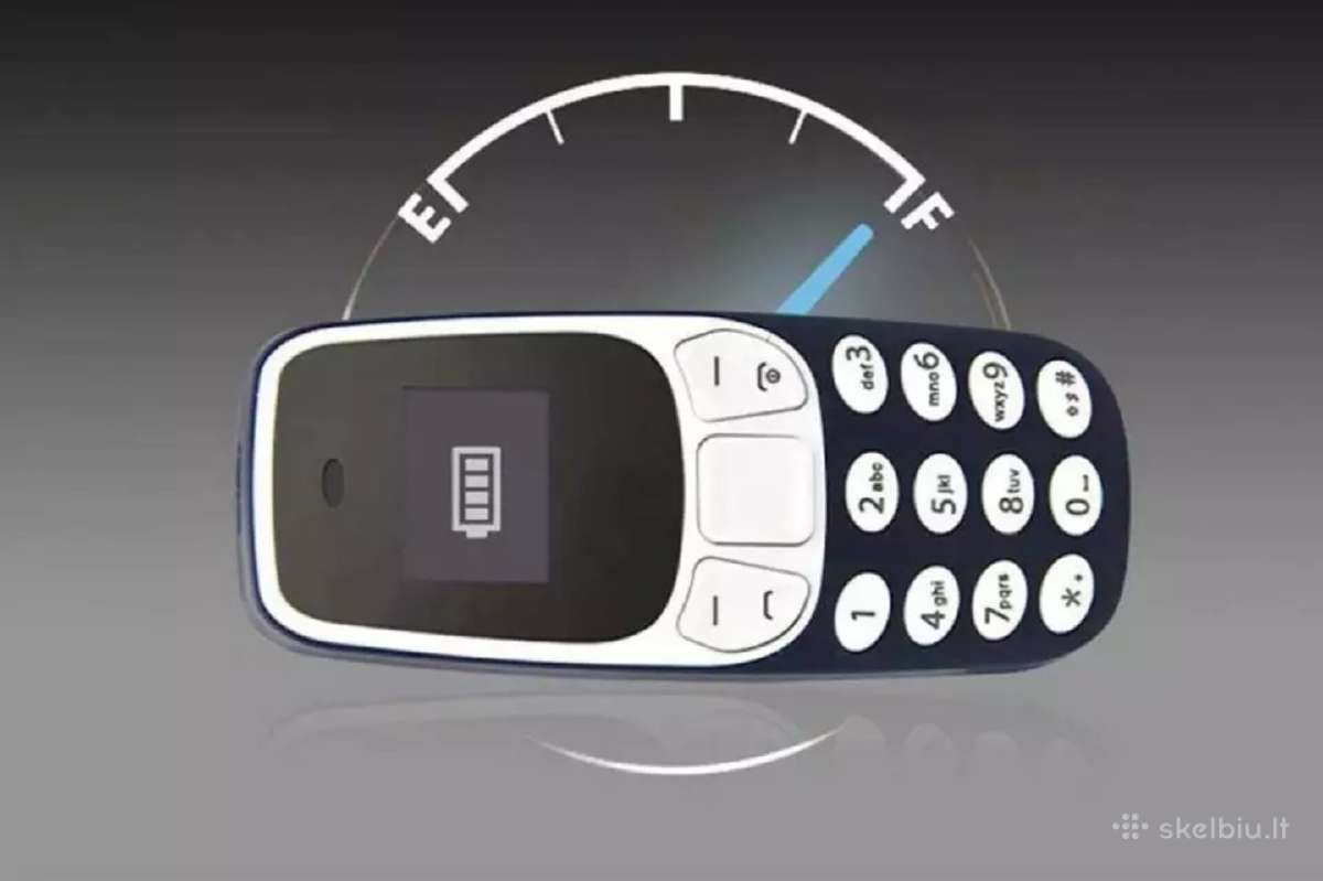 Mažiausi telefonai Lietuvoje 3310 mini - nuotraukos Nr. 4